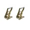 Tie 4 Safe 2" Ratchet Buckle for Tow Truck Tow Dolly Trailer Powersports Slackline, 2PK RB04CK-52-2 - alternate 1